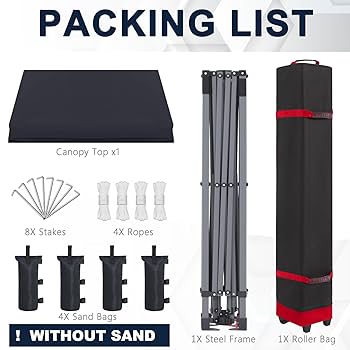 Amazon.com : COOSHADE Durable Easy Pop Up Canopy Tent